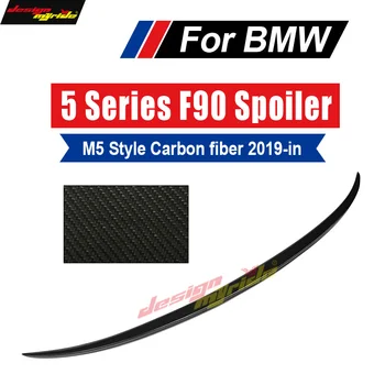 

M5 F90 Spoiler Rear Trunk Wing tail AEM5-Style Carbon fiber For F90 M5 Rear Trunk Lid Spoiler Wing Tail Auto Car Styling 2019-in