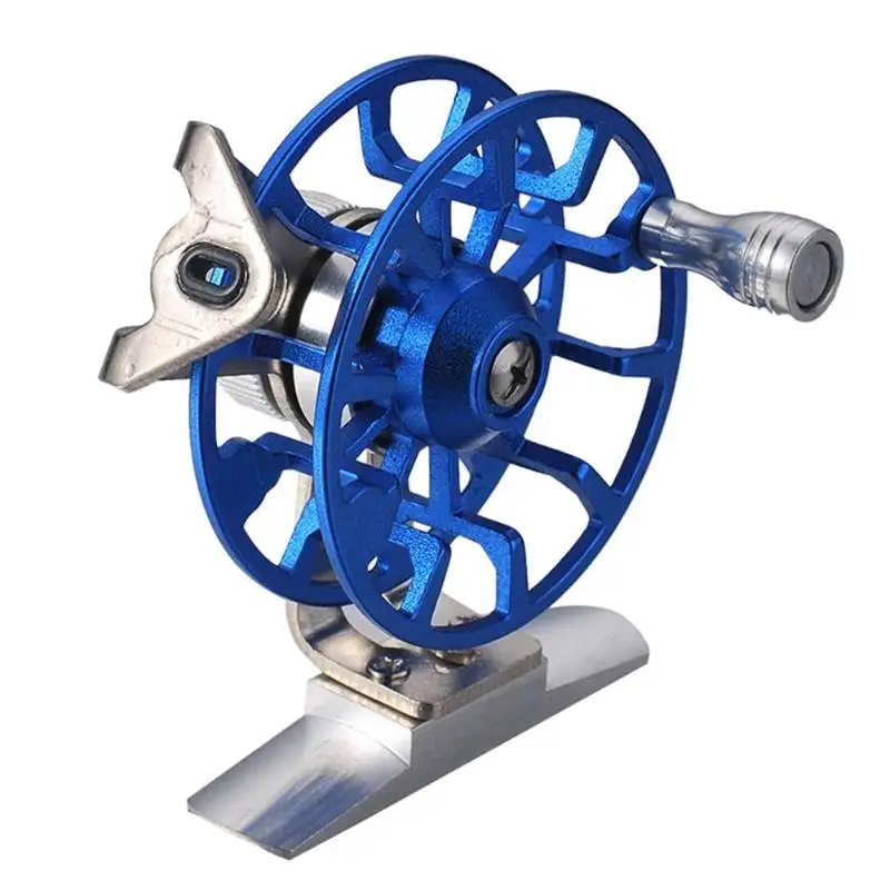 

Full Metal Raft Fishing Right Hand Fly Fishing Reel Ice Smooth Rock Wheel Hollow design Ultralight For Rod Fishing Accessories