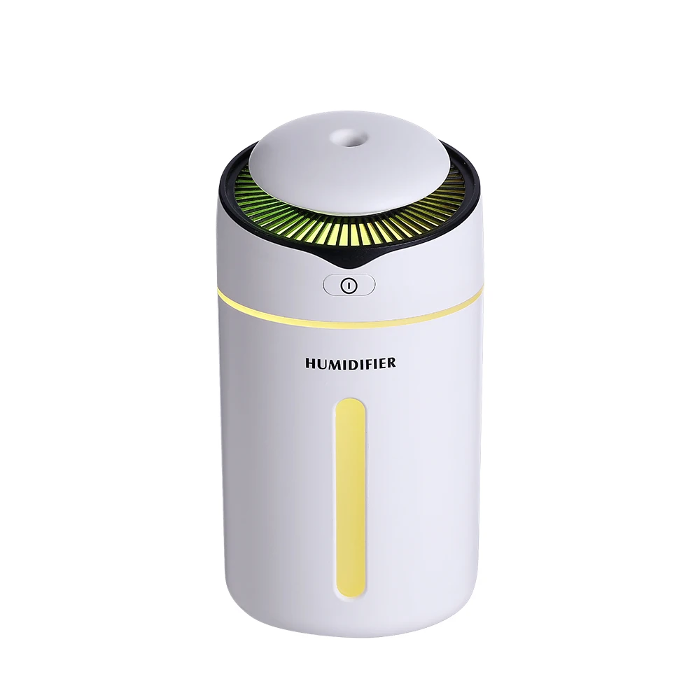 

320Ml Safe Mini Usb Air Humidifier With Night Lights Aromatherapy Oil Aroma Diffuser Mist Maker For Car Home Christmas Gift