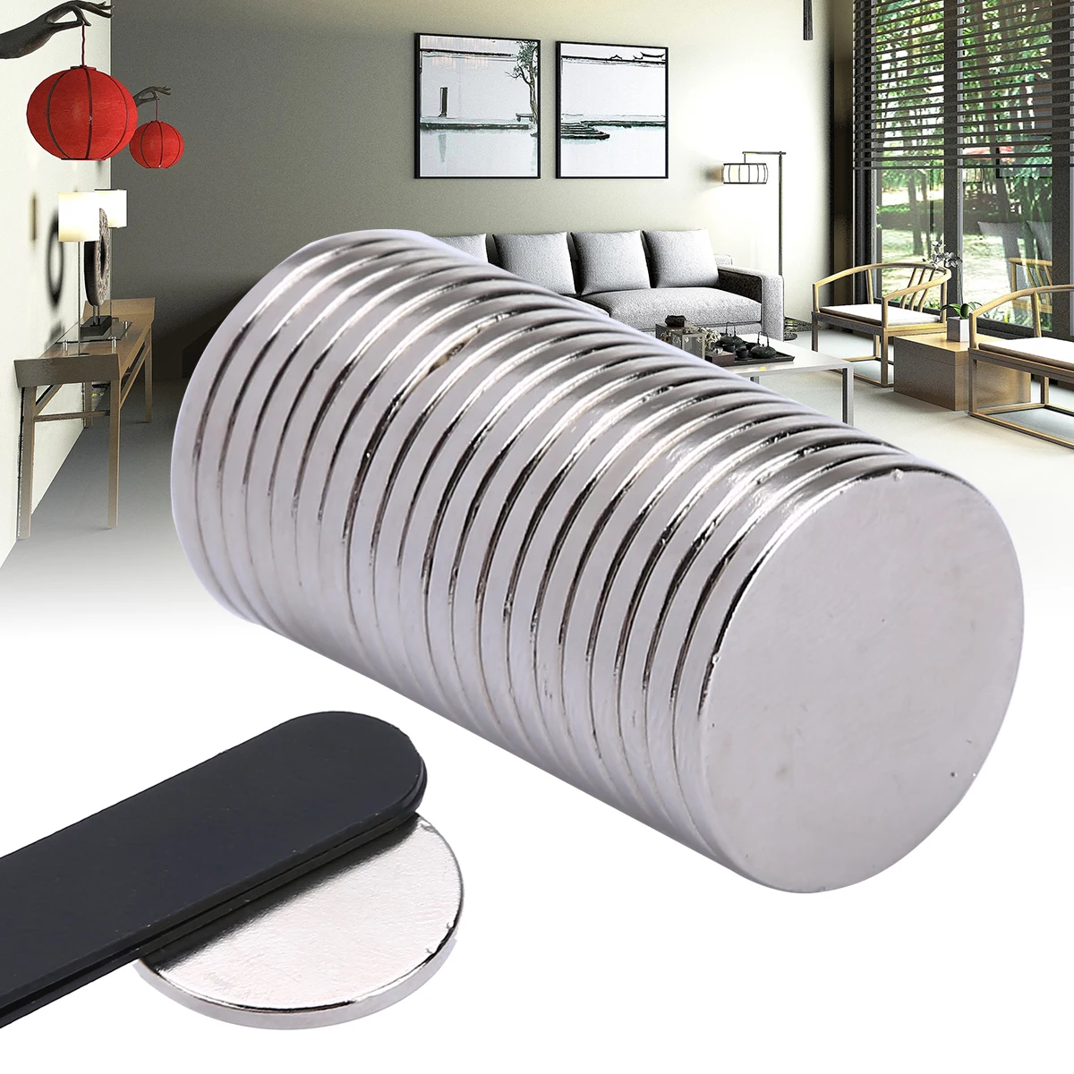 

20pcs N52 Super Strong Powerful Small Round Disc Magnet 20x2mm NdFeB Magnet Rare Earth Neodymium Disc Magnets