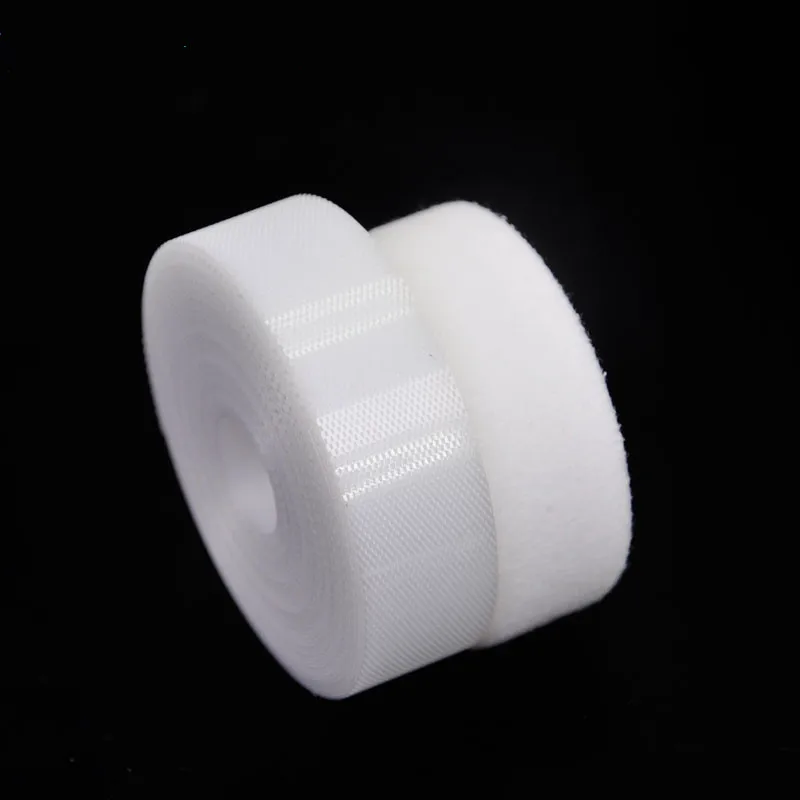 2''width*5m Soft Black Brushing Fabric Magic Tape Sticks Loop&injected