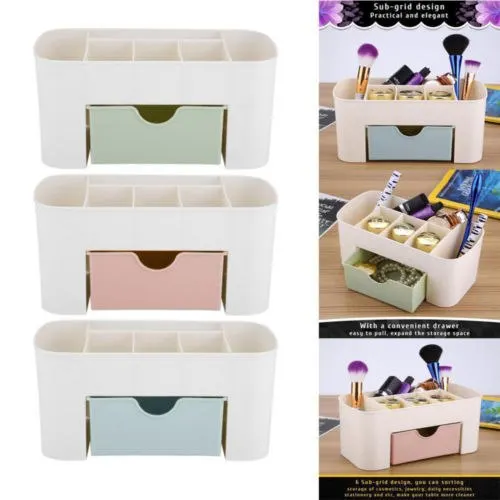 

Women Makeup Case Storage Organizer Box Drawer Cosmetic Holder Perfume Jewellery
