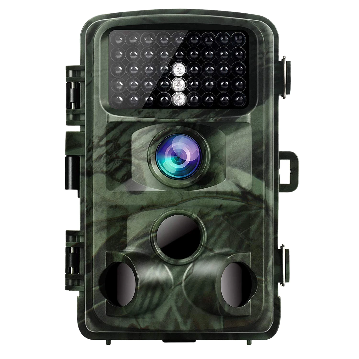

LGFM-14MP 1080P Hunting Camera Wildlife Game Cam 120 Celsius Detection with 0.3s Trigger Speed 2.4 inch LCD IR LEDs IP56 Water
