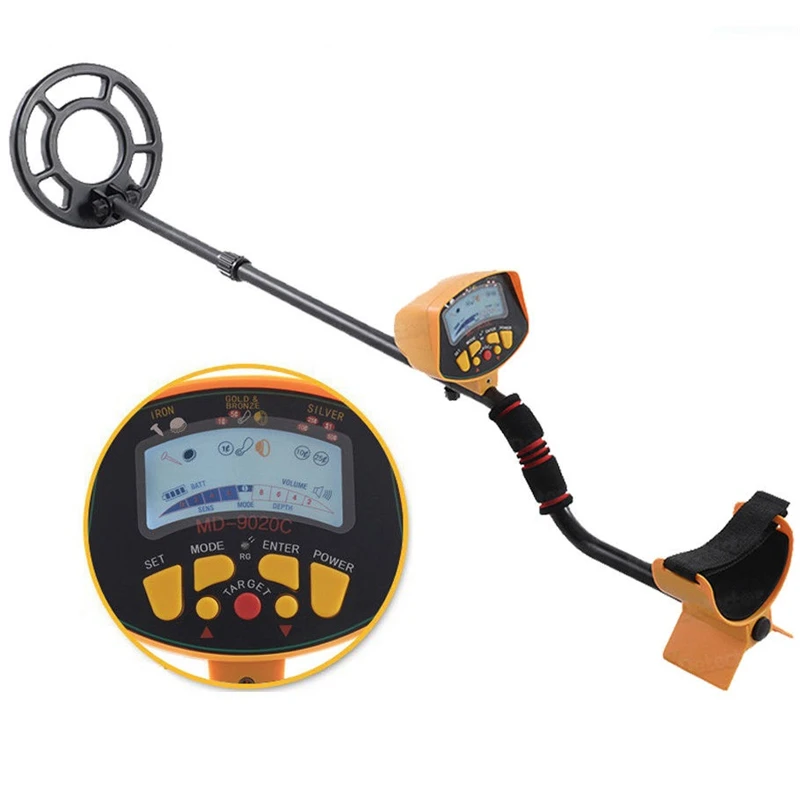 

MD9020C Professional LCD Metal Detector High Sensitivity LCD Gold Digger Treasure Metal Finder Seeking Tool