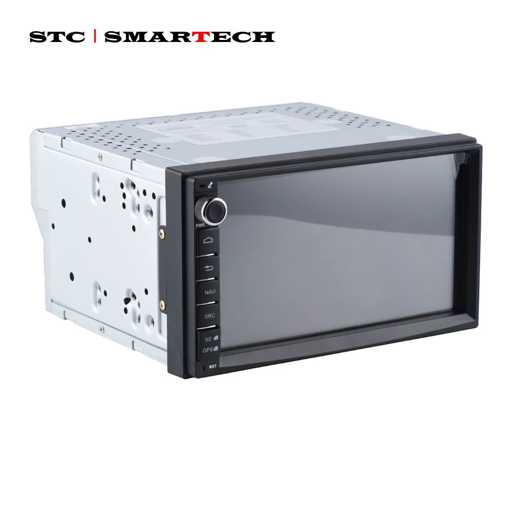 SMARTECH 2 Din Android 8,1 OS de la Radio del coche de navegación GPS Autoradio soporte 3G WIFI OBD Bluetooth DAB DVR TPMS cámara de visión trasera
