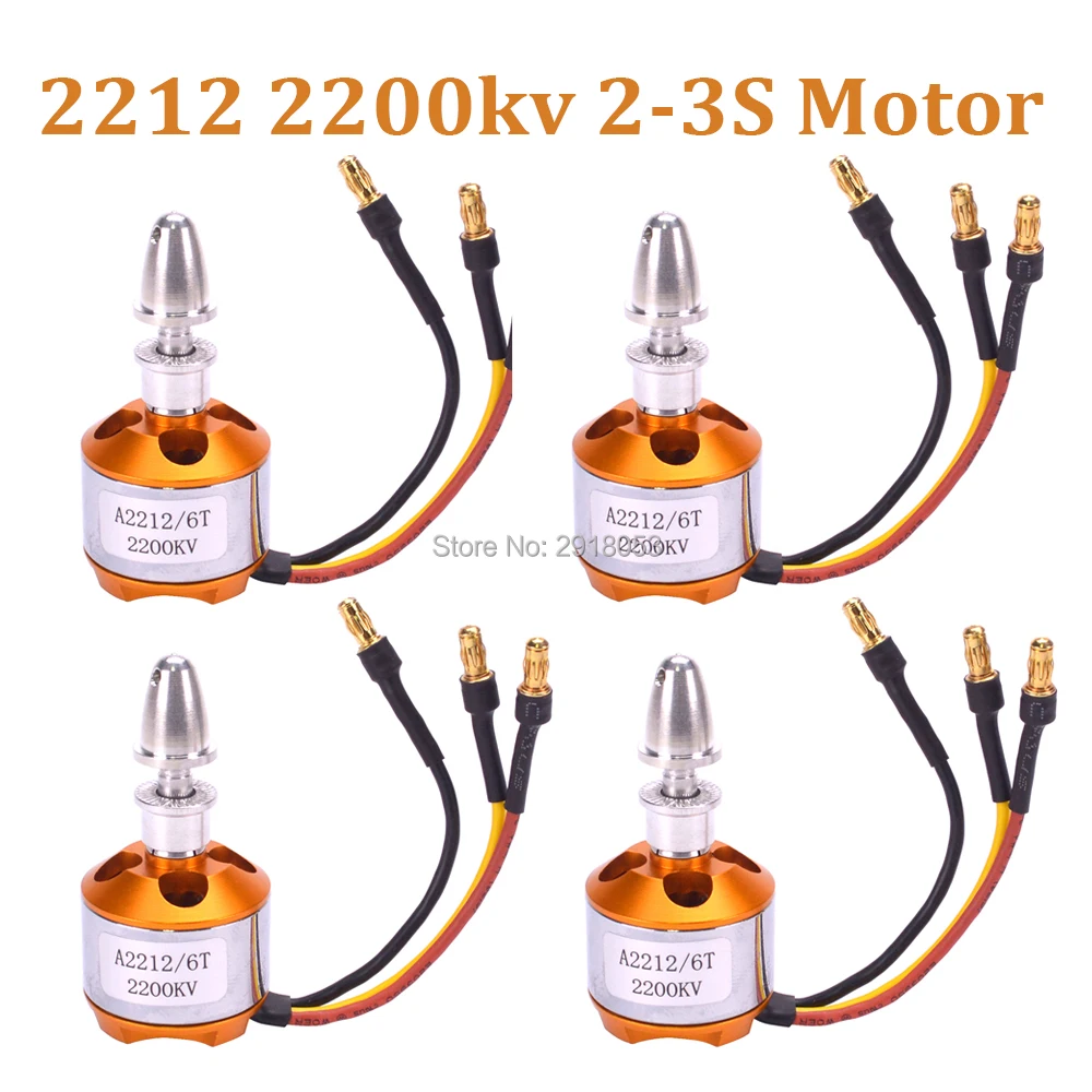 

XXD A2212 2212 2200KV 6T Brushless Outrunner Motor 2-3S for F450 FPV Quadcopter