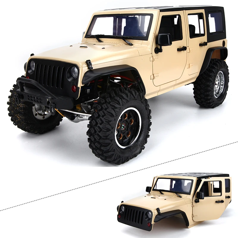 Цена В разобранном виде 12,3 дюйма 313 мм Колесная база кузова автомобиля оболочки для 1 10 RC Гусеничный jeep Cherokee Wrangle осевой SCX10 и SCX10 II 90046 90047