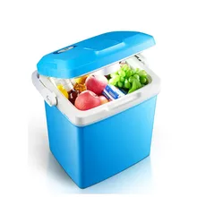 26L Car Mini Refrigerator Mini Fridge Refrigeration Heating For Household And Car Use Portable Freezer 12V 220V portable refrigerant recovery machine mini refrigeration recovery units vrr12l compliant ac 220v