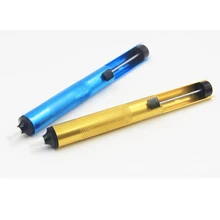 Алюминиевый металлический отпаивающий насос, всасывающий оловянный пистолет, паяльная присоска, ручка для удаления, Вакуумный паяльник, ручные сварочные инструменты