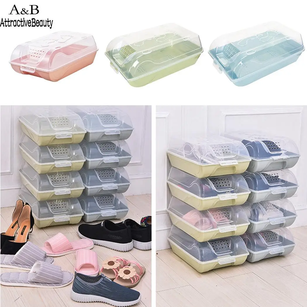 короб для хранения обуви прозрачный