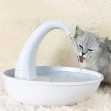 Pet диспенсер для воды Автоматическая циркуляция подачи воды струящийся фонтан для кошки собаки бесшумная работа удаление запаха смягчение воды