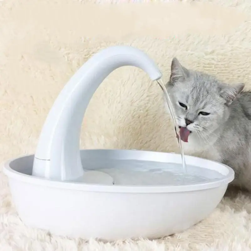 

Pet Water Dispenser Automatic Circulation Feeding Water Flowing Fountain For Cat Dog Silent Work Remove Odor Soften Water