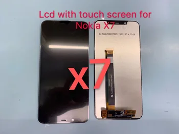 

Wholesale Price 10 PCS/Lot Warranty LCD Display For Nokia X7 LCD Display With Touch Screen Assembly For Nokia 8.1 TA-1131 Tools