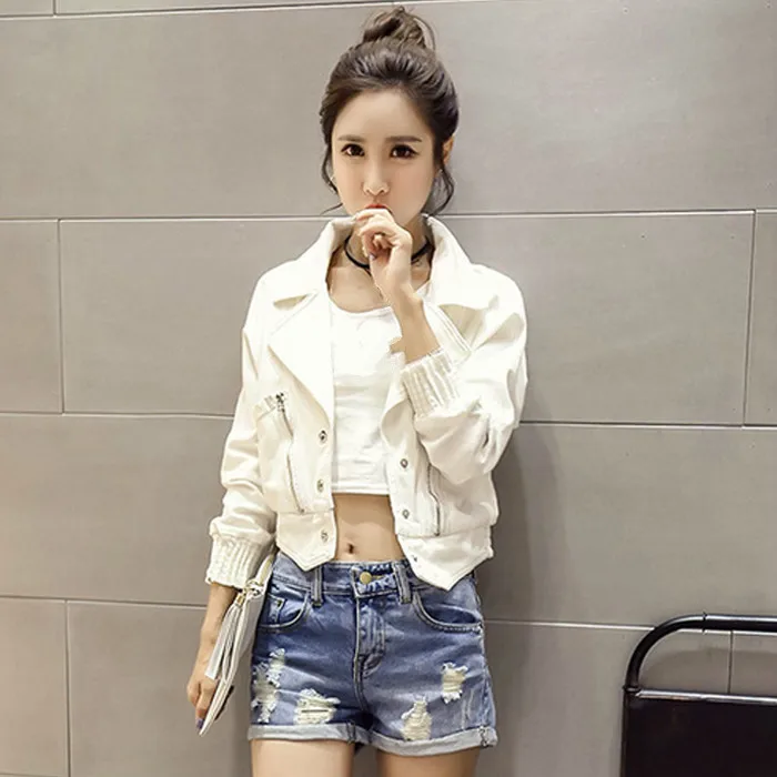 

Spring Autumn Short Denim Jacket Women Boyfrieng Jean Coat Streetwear Vintage Single Breasted Jacket Outerwear