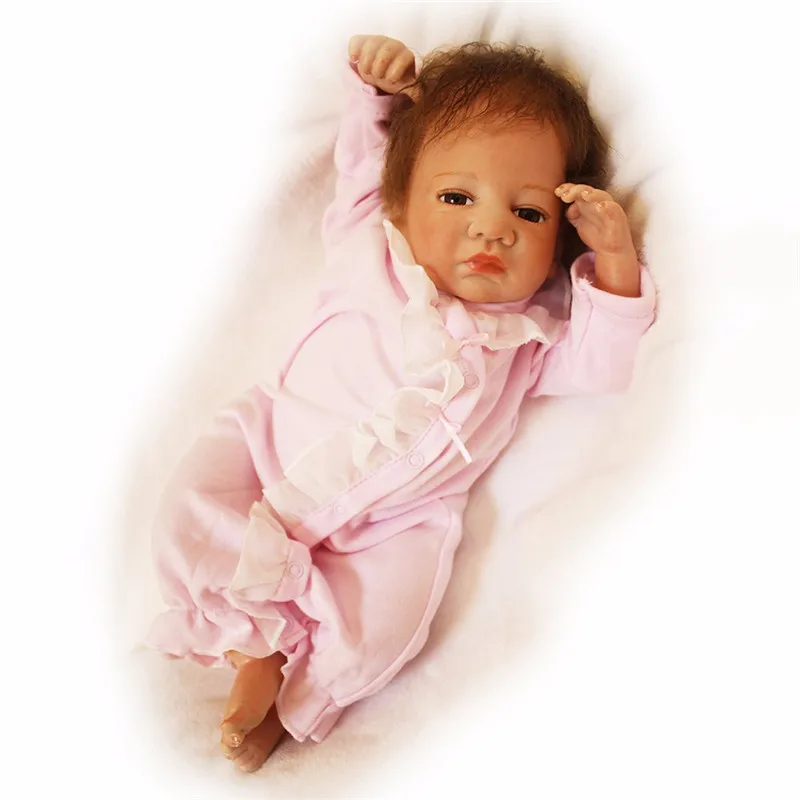 OtardDolls Boneca Reborn 18 дюймов Кукла 45 см мягкая силиконовая кукла Reborn Baby Doll новорожденный реалистичный Bebe Reborn Dolls подарок на день рождения для девочек