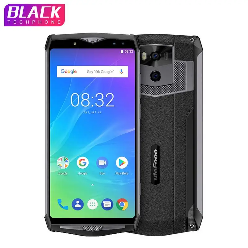 

Ulefone Power 5s 13000mAh Mobile Phone Android 8.1 6.0" FHD MTK6763 Octa Core 4GB+64GB 21MP Face ID Wireless Charge Smartphone
