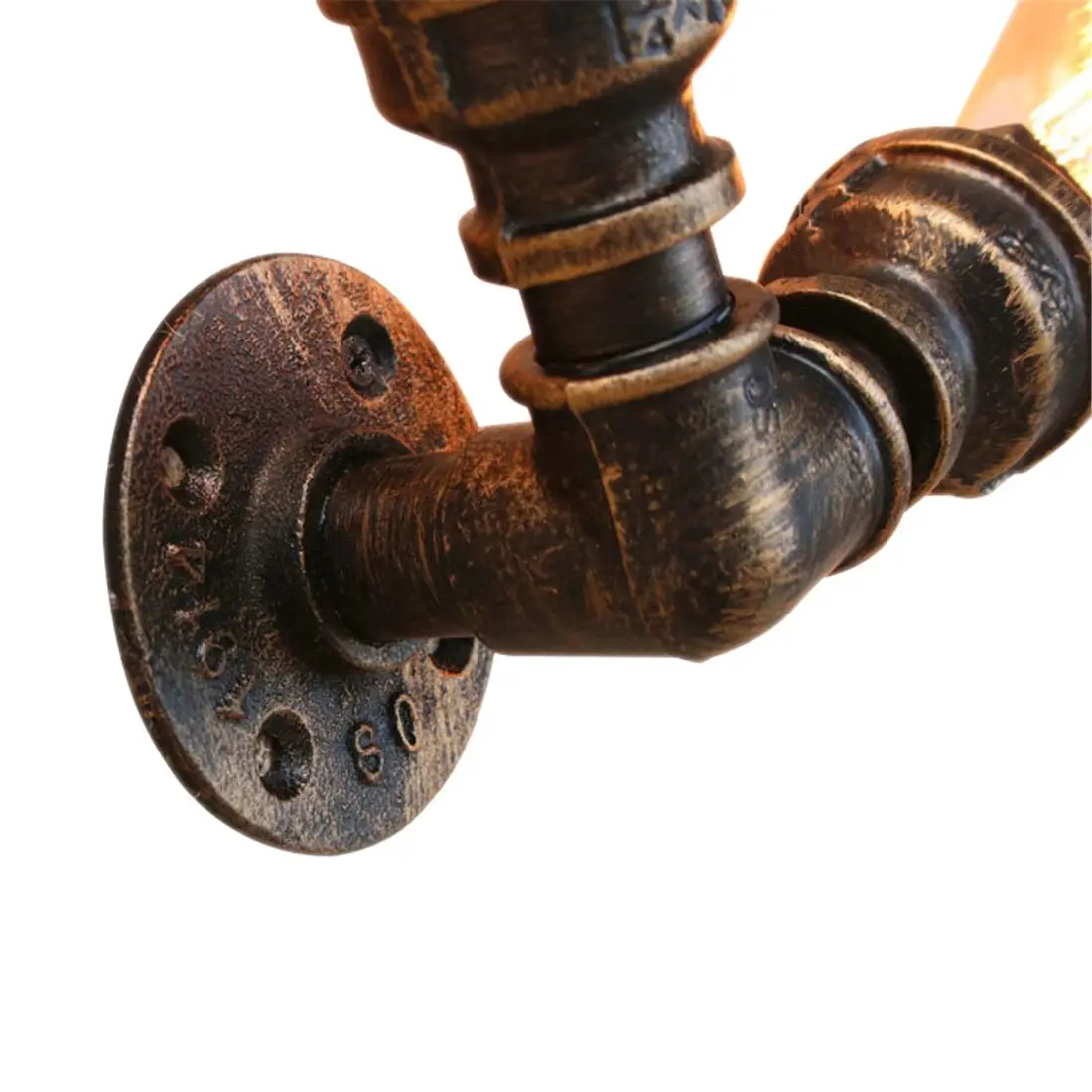 Small Wall Lamp Antique Iron Pipe Loft Light Bar BG803-2 Retro Industrial Simple 110V-240V European and American Cafe Decoration Small Wall Lamp Antique Iron Pipe Loft Light Bar BG803-2 Retro Industrial Simple 110V-240V European and American Cafe Decoration