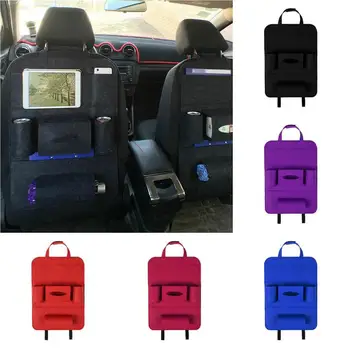 

Car Interior Supplies Non-woven Fabric Felt Car Seat Back IPad Tablet Beverages Glasses Etc Storage Bag Fit Most Car Truck SUV