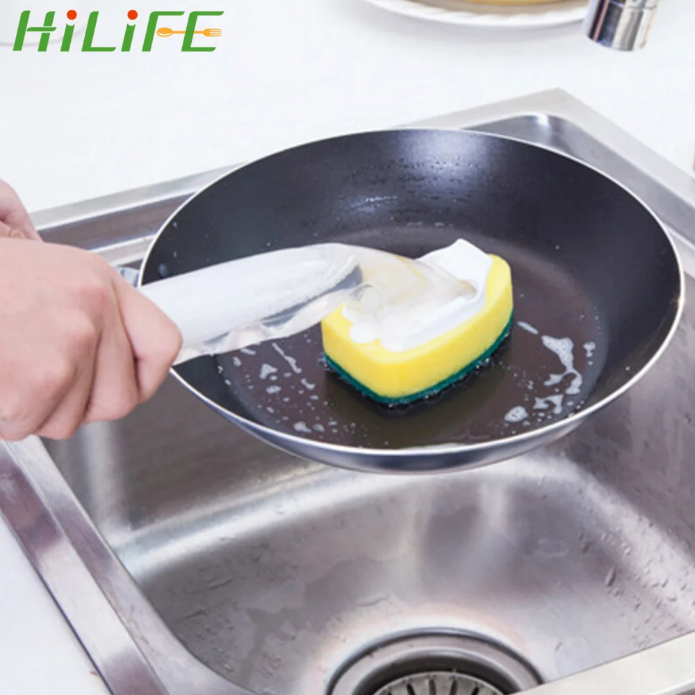 Щетка губка HILIFE инструмент для мытья посуды чистящий коврик автоматическая