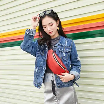

PinShang Women Sports Outdoor Running Waist Bag Fashion Delicate Texture Mobile Phone Bag Cross-bag Shoulder Bag