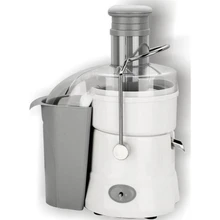 Соковыжималка электрическая MYSTERY MJE-1905 white(Мощность 700 Вт, фильтр из нержавеющей стали, защита от включения при незакрытой крышке, капля-стоп