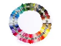 Buy 200/100/50 Anchor Similar DMC Cross Stitch Cotton Embroidery Thread Floss Sewing Skeins Craft Hogard Online - Image 6