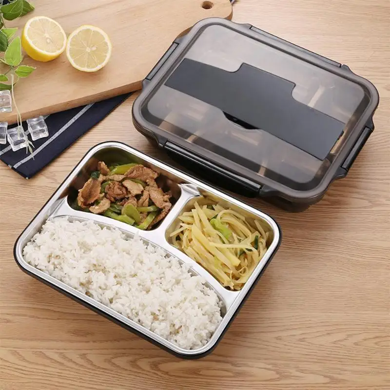 Portable Stainless Steel Bento Warmer Bento Lunch Box Leak Proof School