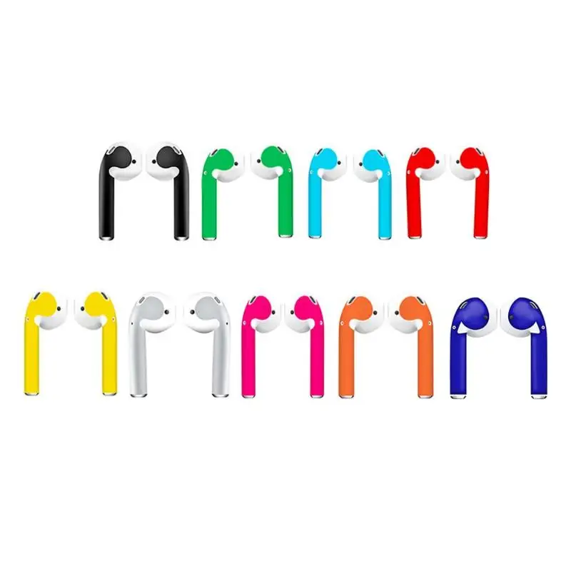 

Earphone PVC Removable Sticker Protective Adhesive Decal Film for Airpods can be used repeatedly without leaving residue