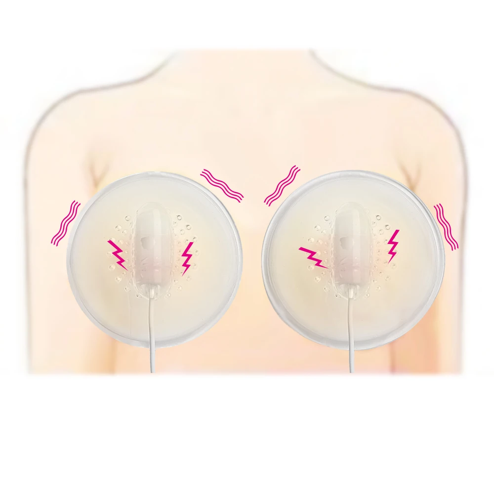 Вибратор OLO для сосков стимулятор массажер присоска 10 режимов секс игрушки