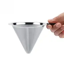 TOPINCN двойной Слои Нержавеющая сталь держатель фильтра для кофе залить кофейник с воронкой сетки Кофе Чай фильтр многоразового использования