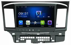 Ouchuangbo 10,1 дюймов стерео Авто мониторы android 8,1 для Mitsubishi lancer 2015 поддержка 4 core USB Wi Fi сенсорный экран SWC 2 + 32