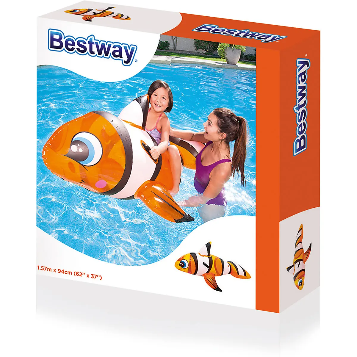 Игрушка для катания Bestway Рыба-клоун