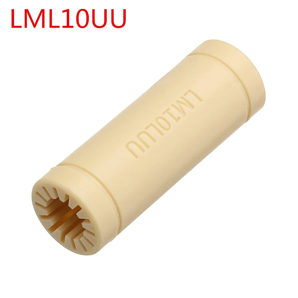 LML6UU LML8UU LML10UU твердый пластиковый полимерный Линейный Подшипник Длинный тип Скольжения Втулка для ЧПУ Инструмент 3d принтер