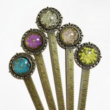 1 шт. винтажная креативная металлическая Закладка для книги линейка многофункциональная книжная марка для книг Детям Девочкам подарок школьные принадлежности кавайи Канцтовары