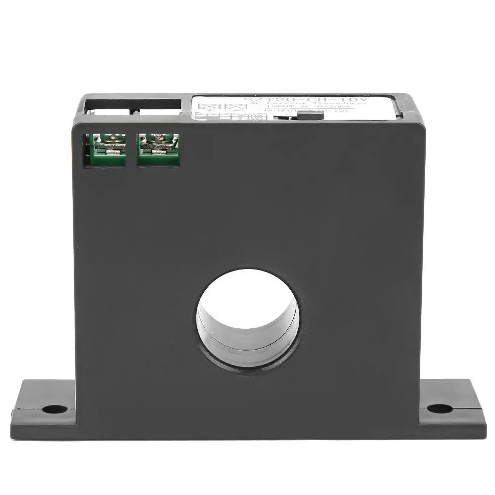 

AC Current Transmitter Transducer Overload Protector AC 0-200A Output DC 0-10V SZT20--10V 2019 new style