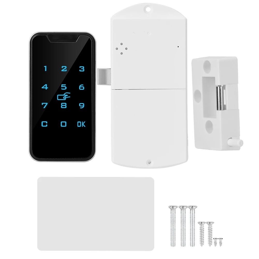 Умный Цифровой RFID Защита паролем Touch клавиатуры Электронный шкаф замок для файлового шкафа