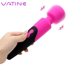 VATINE AV Rod Strong Vibration Silicone Massage Sex Toys for Women Magic Wand Vibrators for Woman Clitoris Stimulate