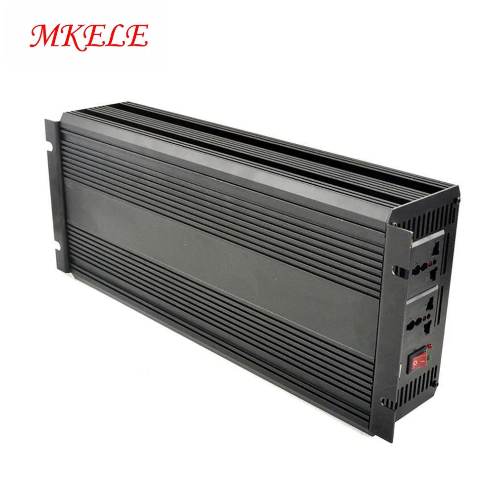 DC 12V 24V 48V к AC 110V 220V инвертор 2500W Чистая синусоида Солнечная энергия цифровой