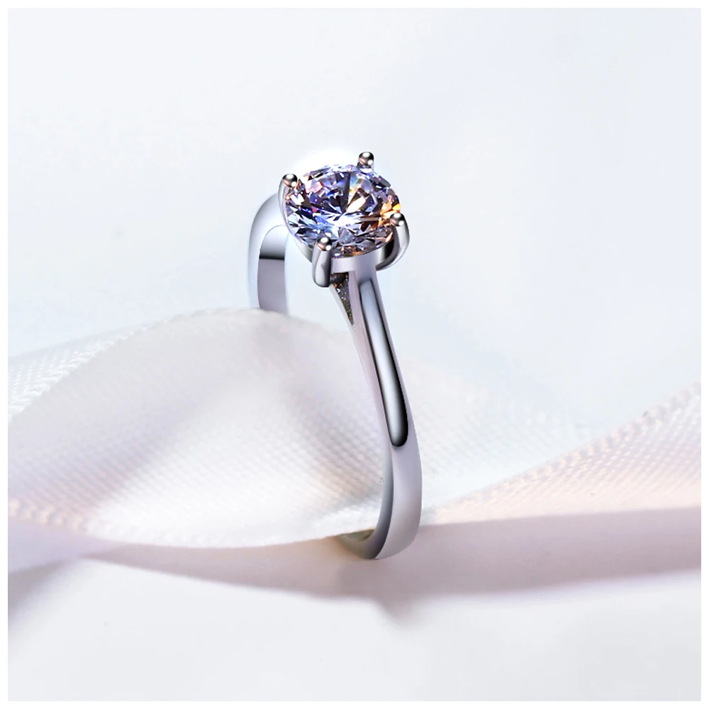 DreamCarnival 1989 925 серебряные ювелирные изделия Anillos de plata AAA качество Кубического Циркония Обручальное кольцо SJ22654 SJ30156