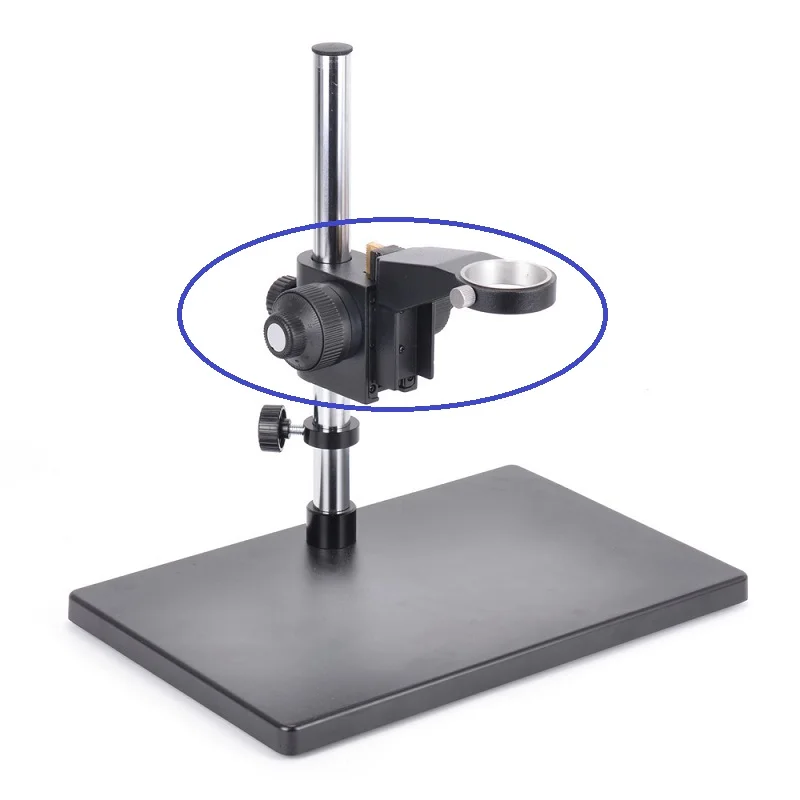 Регулировка грубой и тонкой фокусировки держатель рукоятки высокой точности E держатель головы кольцо Арбор Стенд кронштейн f промышленный микроскоп