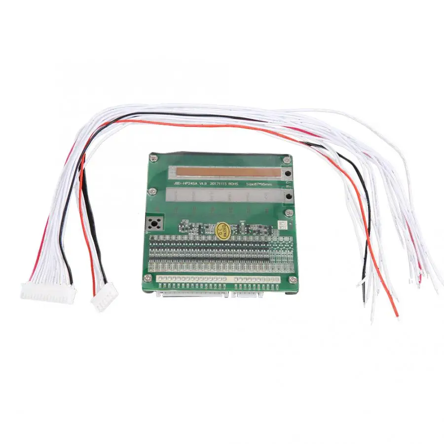 

20S 3.2V 40A Same Port Lithium Battery Protection Board BMS PCB with Balance Light functional functional
