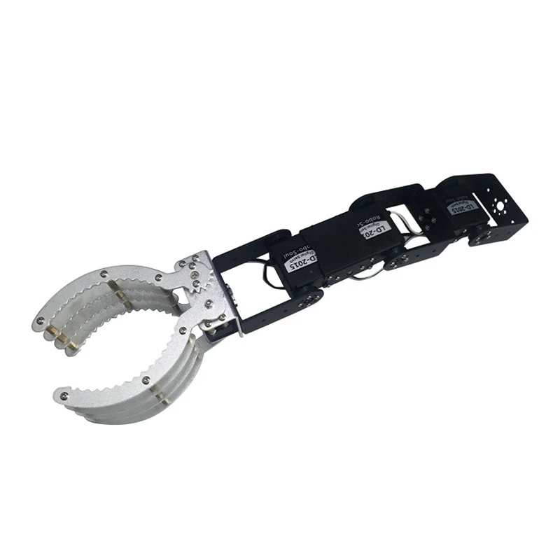 

4DOF Mechanical Arm Manipulator Robot Arm Claw Metal Holder Bracket Kit Digital with Servo DIY Resemble RC Toys