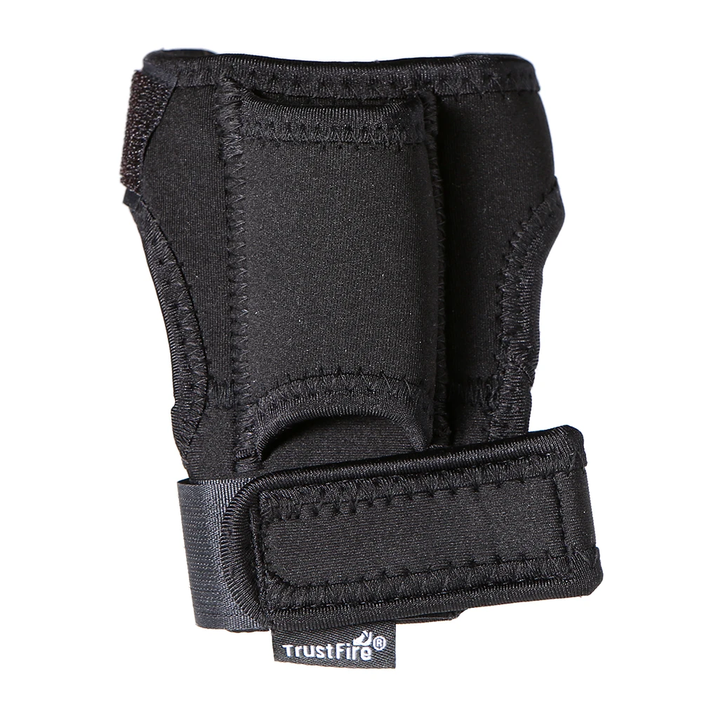 

Outdoor Torch Flashlight Holder Soft Neoprene Hand Arm Mount Wrist Strap Glove Hand Free