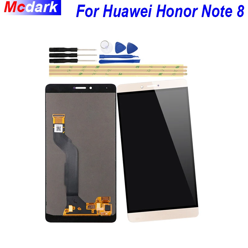 

Mcdark For Huawei Honor Note 8 EDI-AL10 LCD Display and Touch Screen Digitizer Assembly Replacement +Tools And Adhesive