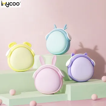 

IMYCOO Cute Handwarmer Mini Hand Warmers for Girls Termofor Gumowy Portable Pocket Power Bank 6000mAh Battery Rechargeable