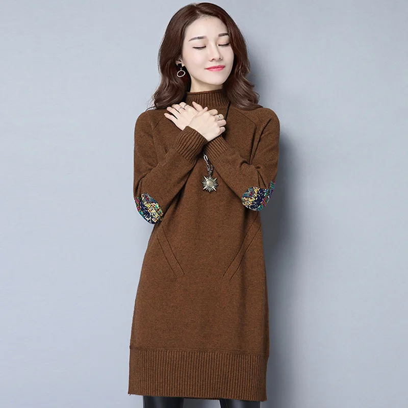 Плюс Размеры Inverno Abrigo Chompas де Mujer Para El Invierno 2018 пальто Корейская Женская водолазка