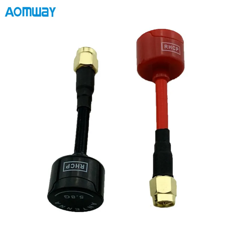 

Aomway MINI-2.5 5600-5950MHz 5.8GHz 2.5dBi SMA/RP-SMA RHCP Mini FPV Antenna For FPV Racing Drone Spare Parts