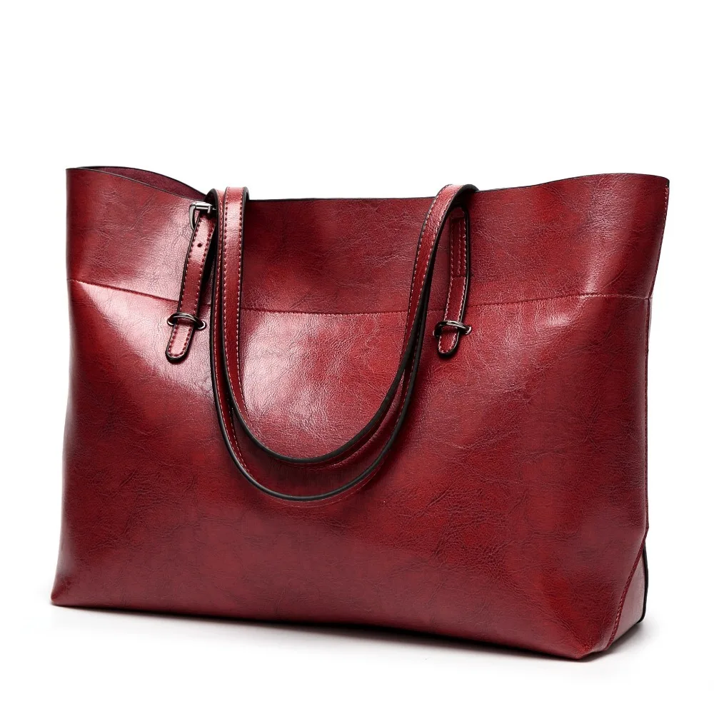 Genuine Leather Bag Handbags Vintage Women Leather Bag High Quality Casual Female Bags High capacity Shoulder Bag Ladies C832 Genuine Leather Bag Handbags Vintage Women Leather Bag High Quality Casual Female Bags High capacity Shoulder Bag Ladies C832