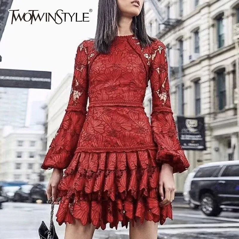 TWOTWINSTYLE вечернее платье для женщин женские Леггинсы йоги из фонаря с длинным