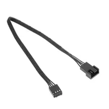 Cordon d'alimentation du ventilateur de radiateur, 4 broches femelle à PWM, adaptateur d'alimentation mâle, séparateur, câble d'extension